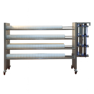 Prensa Neumática Horizontal de Acero Inoxidable